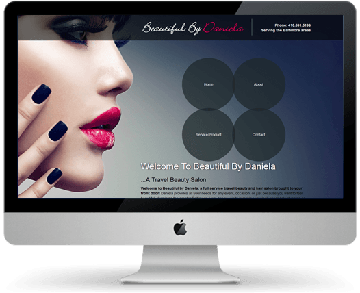 Makeup Artist Web Design