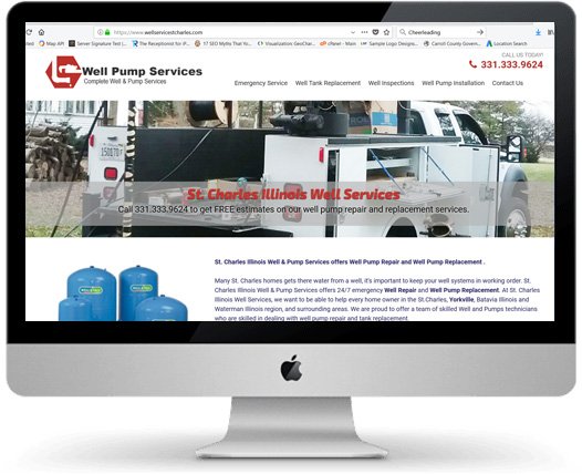 Well Service Web Design
